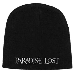 Paradise Lost Unisex Logo Black Beanie Hat