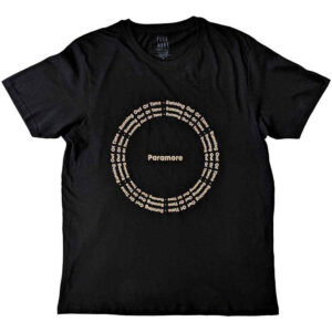 Paramore ROOT Circle Black T-Shirt