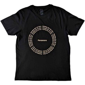 Paramore ROOT Circle Black T-Shirt