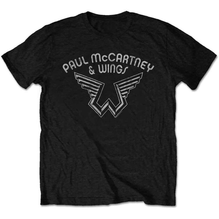 Paul McCartney Wings Logo T-Shirt