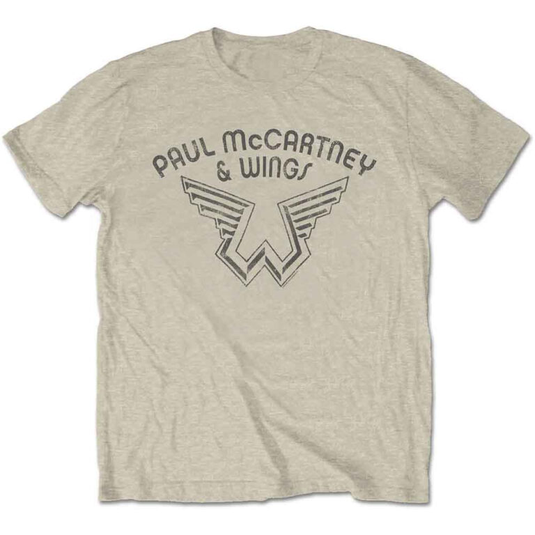 Paul McCartney Wings Logo T-Shirt