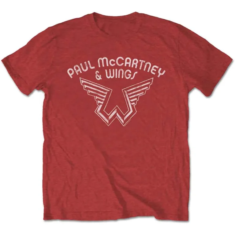 Paul McCartney Wings Logo T-Shirt