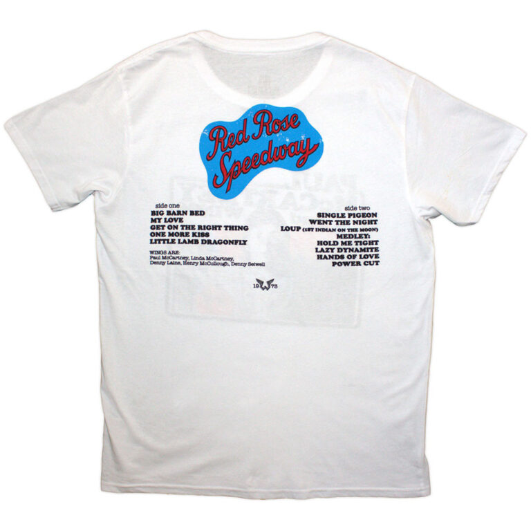 Paul McCartney Photo Rose T-Shirt