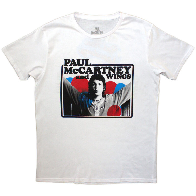 Paul McCartney Photo Rose T-Shirt