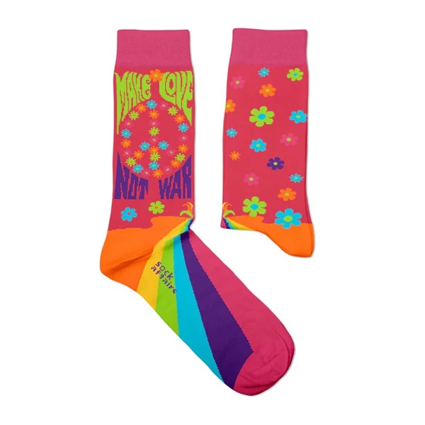 Peace and Love – PEACE LOVE (EUR 41-46/UK 7½-11½/US 8-12) Socks