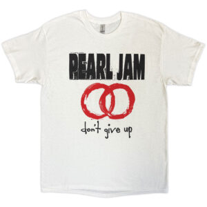 Pearl Jam Don't Give Up White T-Shirt