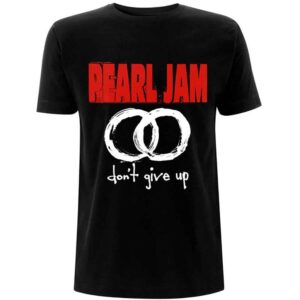 Pearl Jam Don't Give Up Black T-Shirt