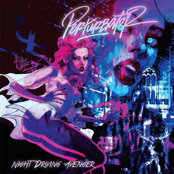 Perturbator – NIGHT DRIVING AVENGER (FROSTED CLEAR VINYL) Vinyl LP