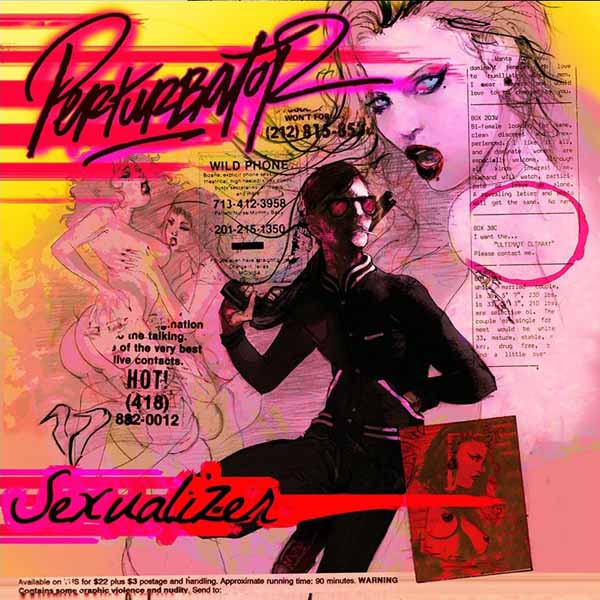 Perturbator – SEXUALIZER (FROSTED CLEAR VINYL) Vinyl LP