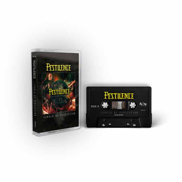 Pestilence – LEVELS OF PERCEPTION Music Cassette