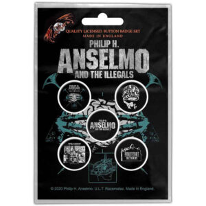 Philip H. Anselmo & The Illegals Brain Badge Pack