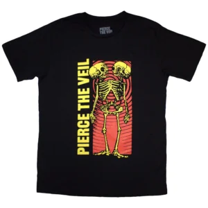 Pierce The Veil Wavy Skeleton T-Shirt