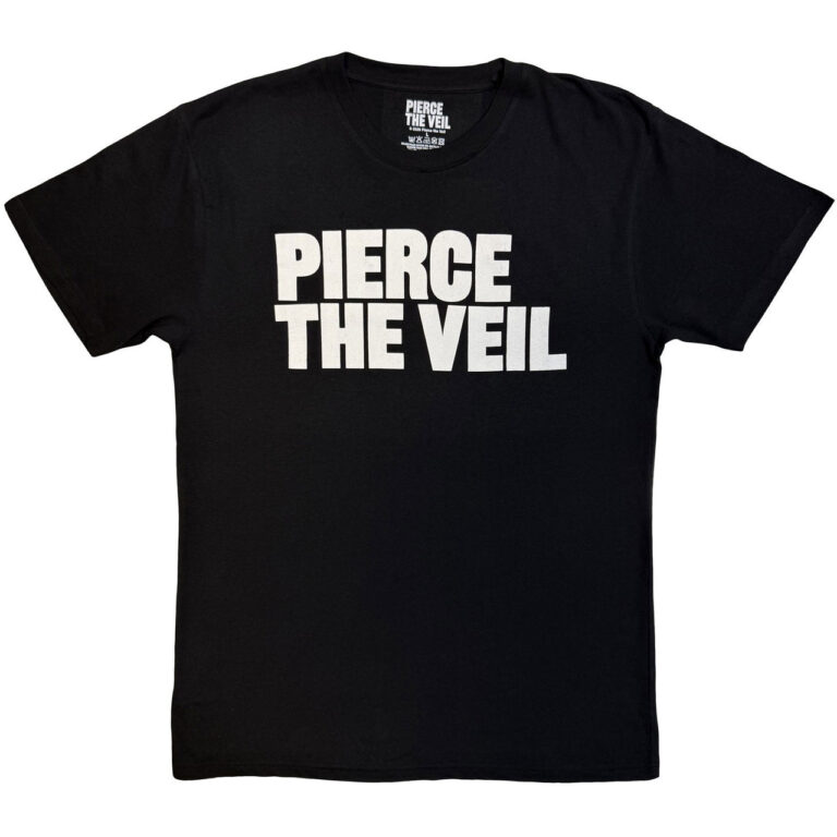 Pierce The Veil Logo Mono T-Shirt