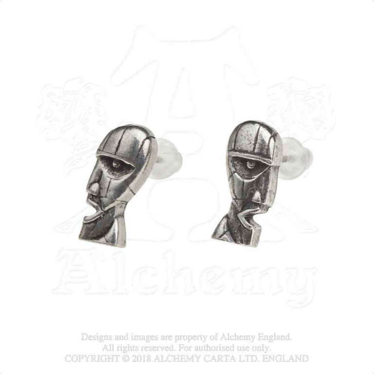 Pink Floyd Division Bell Stud Earrings