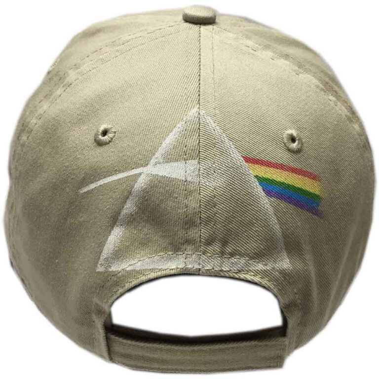 Pink Floyd Dark Side of the Moon Album Distressed Sand Baseball Cap