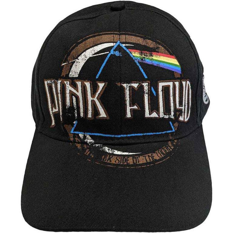 Pink Floyd Dark Side of the Moon Black Baseball Cap