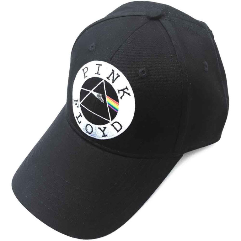 Pink Floyd Circle Logo Black Baseball Cap