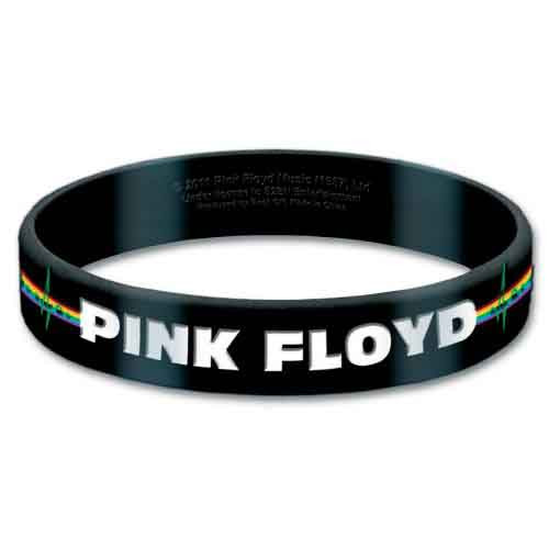 Pink Floyd Logo & Pulse Gummy Wristband