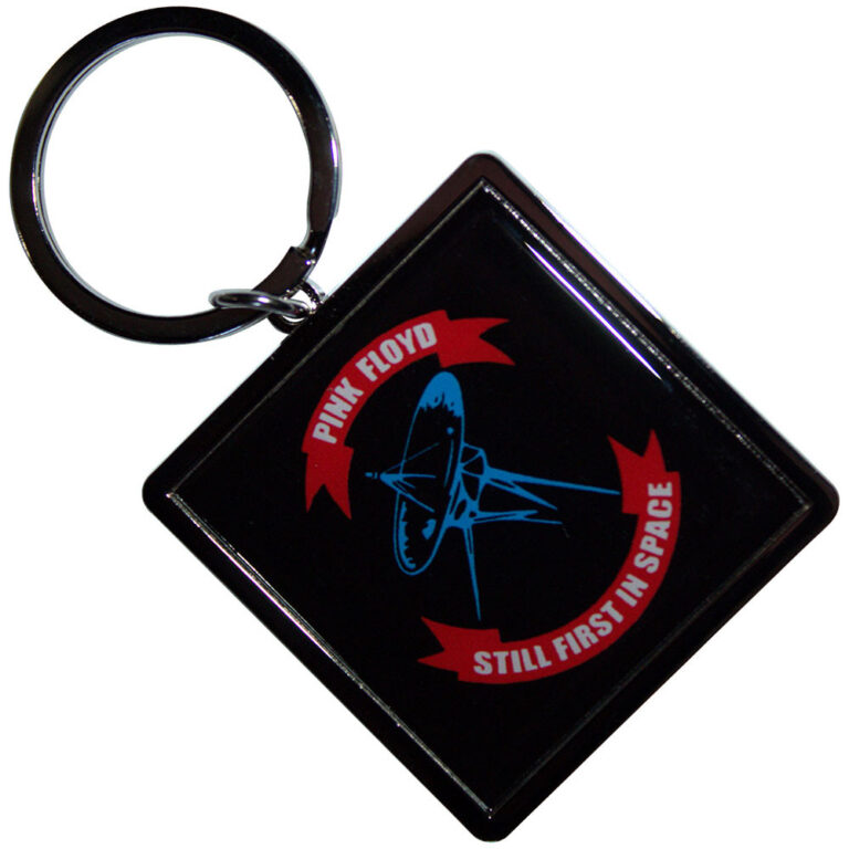 Pink Floyd First In Space Keychain