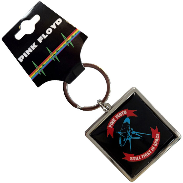 Pink Floyd First In Space Keychain