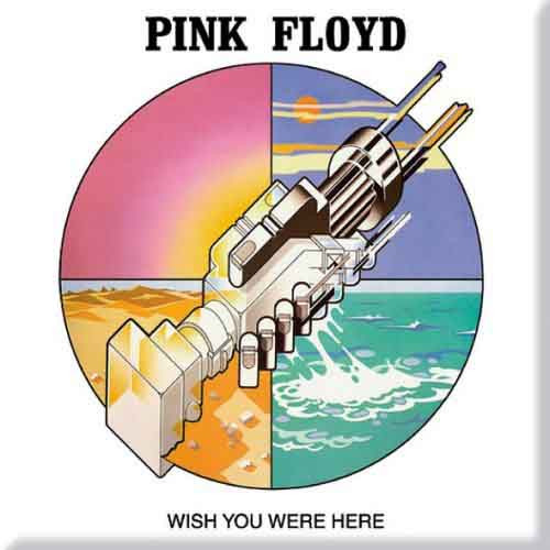 Pink Floyd Wish You Were Here Graphic Fridge Magnet