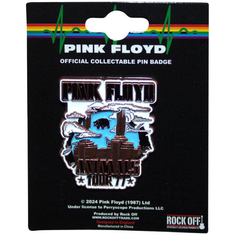 Pink Floyd Animals Tour ’77 Pin Badge