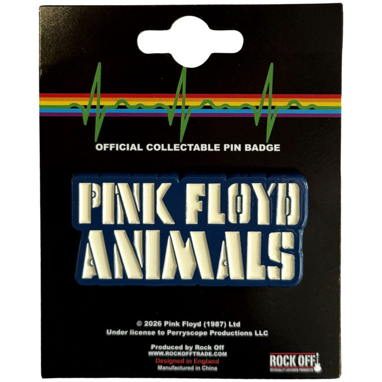 Pink Floyd Animals Logo Pin Badge