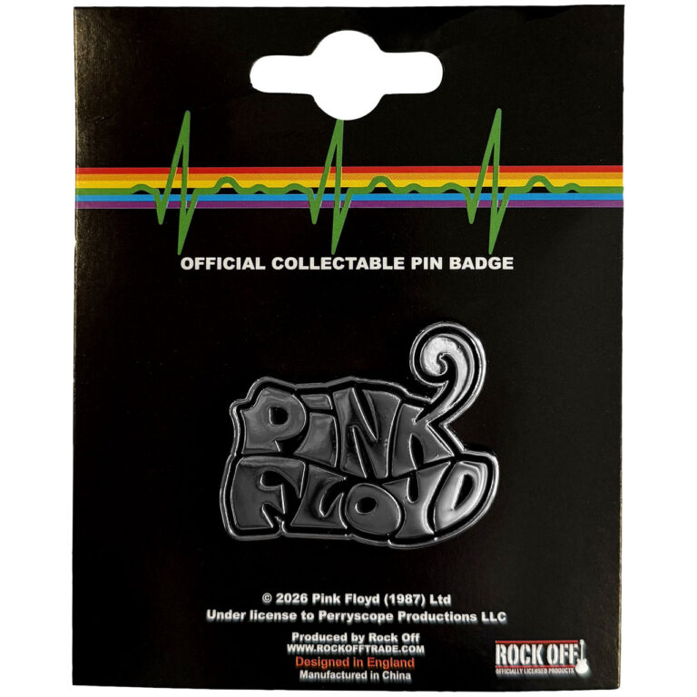 Pink Floyd Swirl Logo Pin Badge