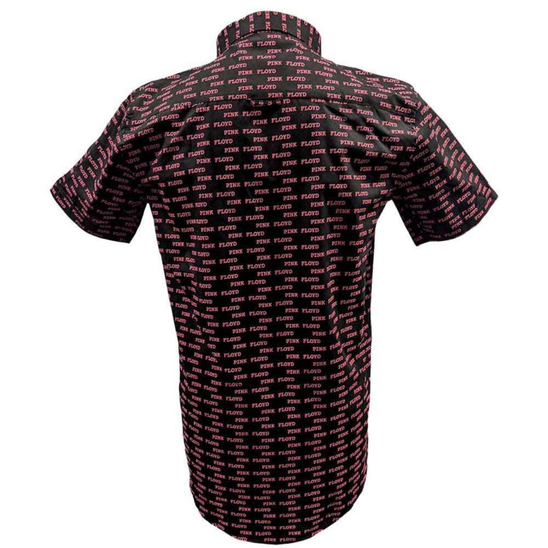 Pink Floyd Courier Pattern Black All Over Print LOS T-Shirt