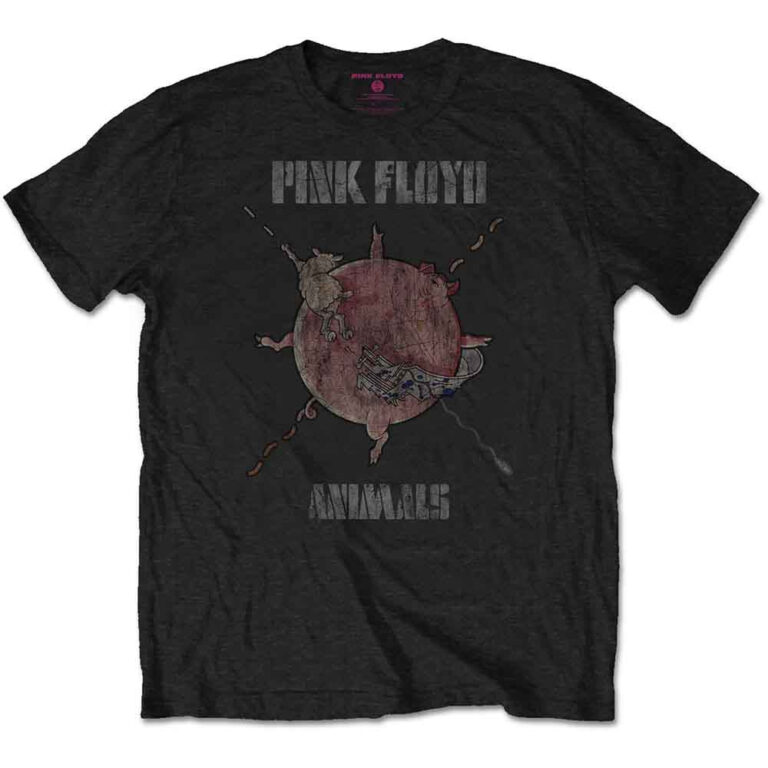 Pink Floyd Sheep Chase Black T-Shirt
