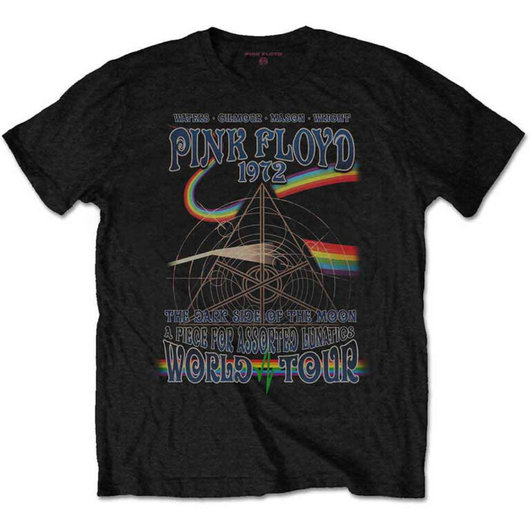 Pink Floyd Assorted Lunatics Black T-Shirt