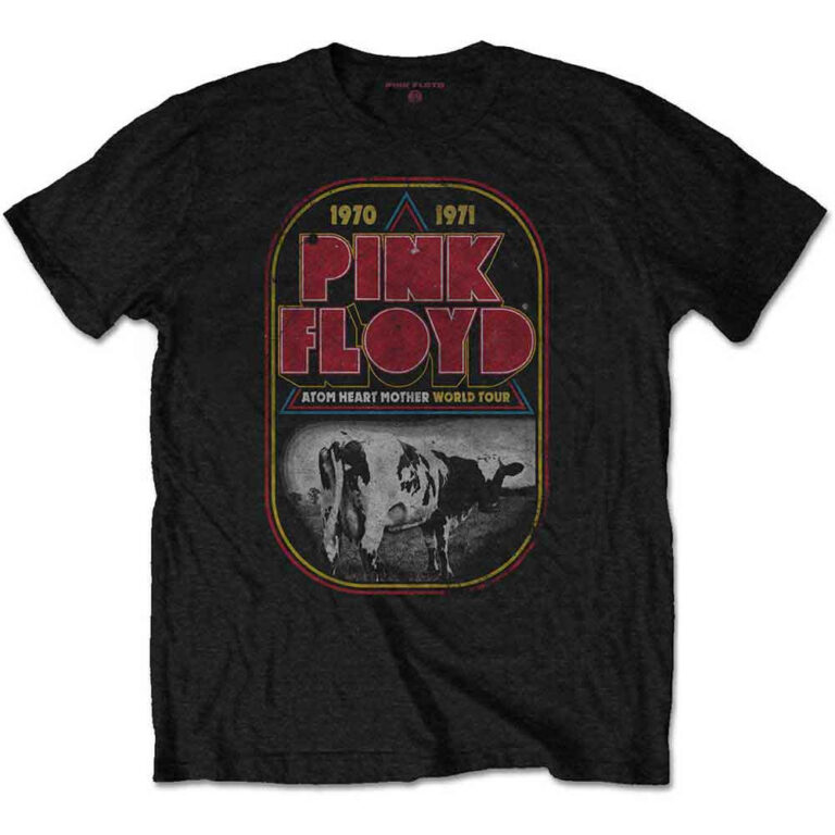 Pink Floyd AHM Tour Black T-Shirt
