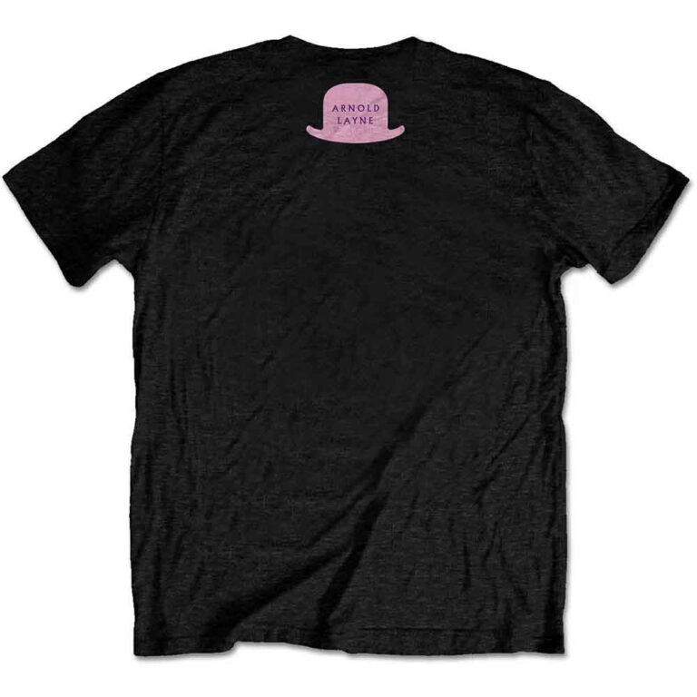 Pink Floyd Arnold Layne Black Back Print T-Shirt