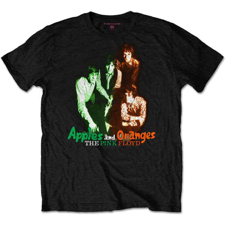 Pink Floyd Apples And Oranges Black T-Shirt