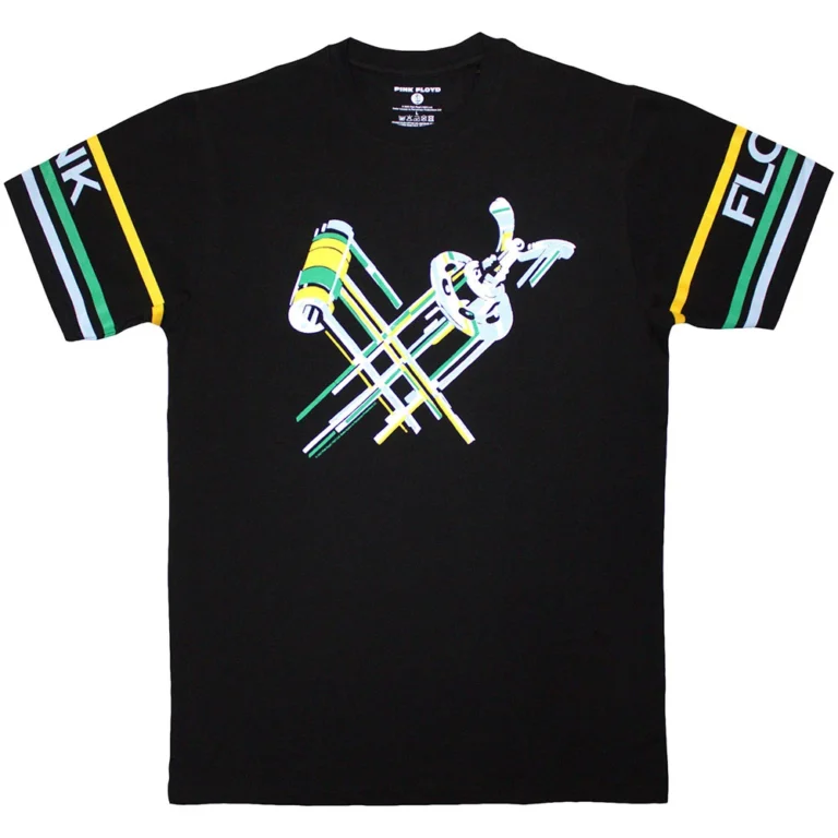 Pink Floyd Cycle Parts Black T-Shirt