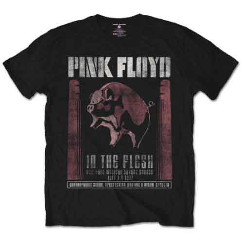 Pink Floyd In the Flesh Black T-Shirt