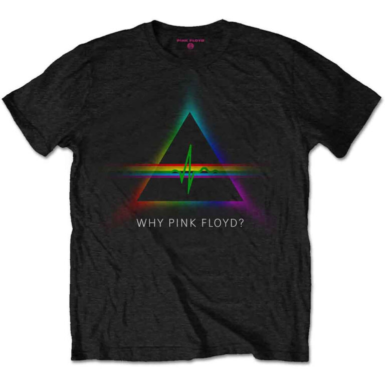 Pink Floyd Why Black Back Print T-Shirt