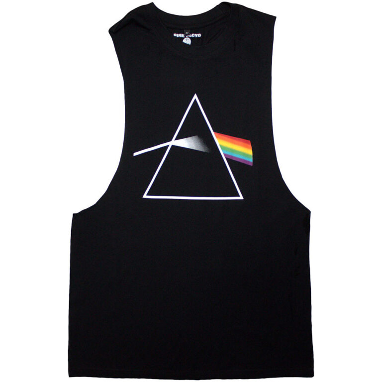 Pink Floyd Dark Side of the Moon Album Black Vest