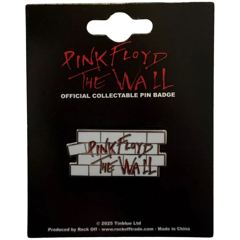 Pink Floyd The Wall Logo Pin Badge