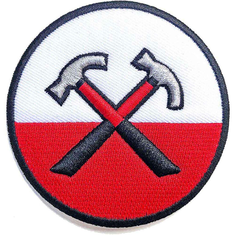 Pink Floyd The Wall 3D Hammers Circle Patch