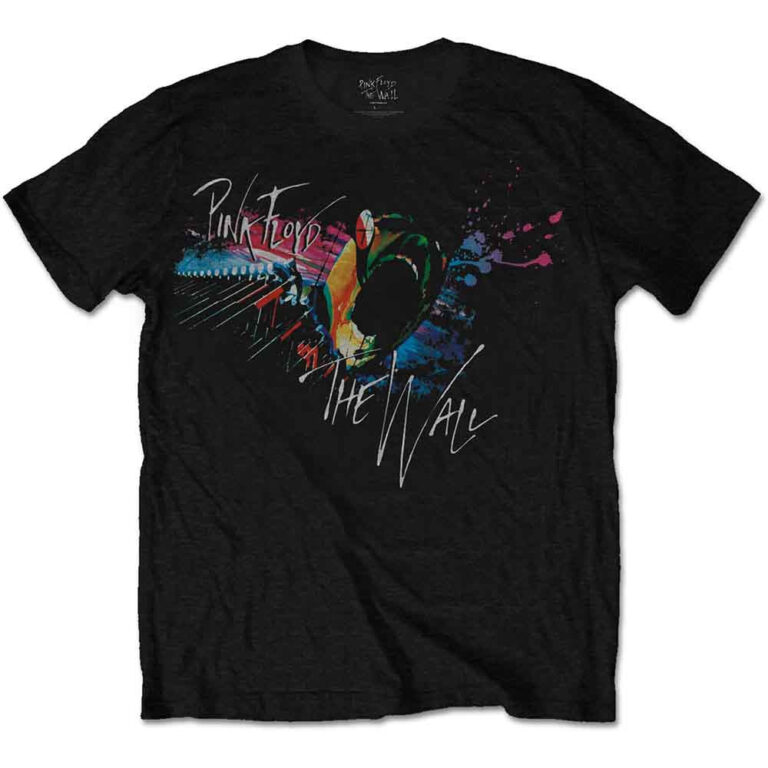 Pink Floyd The Wall Head Banga Black T-Shirt