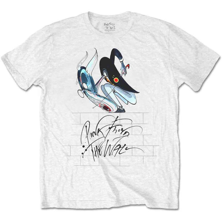 Pink Floyd The Wall Teacher White T-Shirt