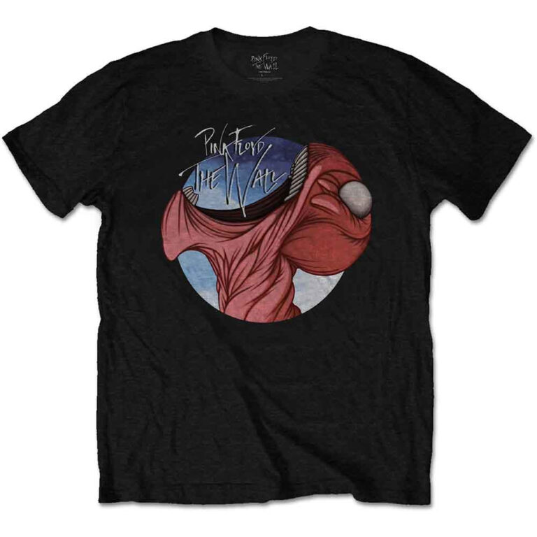 Pink Floyd The Wall Swallow Black Back Print T-Shirt