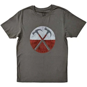Pink Floyd Vintage The Wall Hammers Charcoal Grey Vintage Style T-Shirt