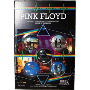 Pink Floyd Album Covers Badge Pack