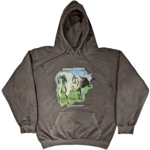 Pink Floyd Atom Heart Mother Fade Charcoal Grey Pullover Hoodie