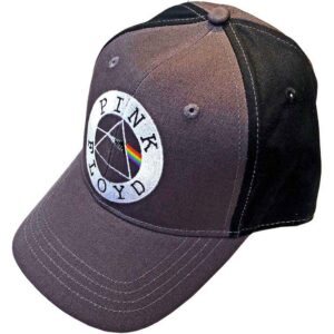 Pink Floyd Circle Logo Charcoal Grey & Black 2-Tone Baseball Cap