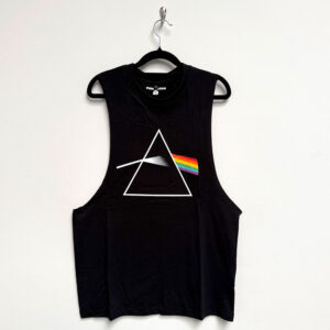 Pink Floyd Dark Side of the Moon Album Black Vest