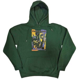 Pink Floyd Knebworth Live Green Pullover Hoodie