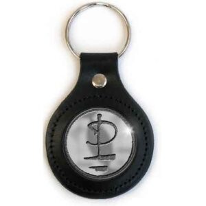 Pink Floyd Leather Icon Keychain